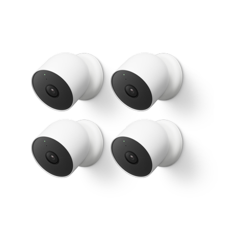 Google Nest Cam Indoor or Outdoor Battery- 4 Pack (AU Stock)