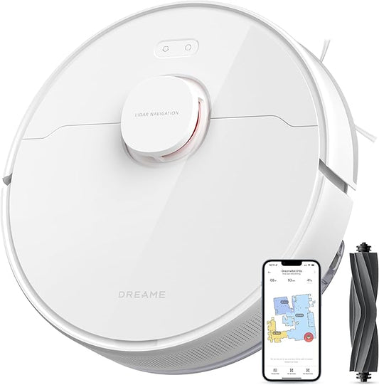 Dreame D10s Robot Vacuum Cleaner and Mop, 5000Pa Power Suction, Up to 280 Minutes Runtime