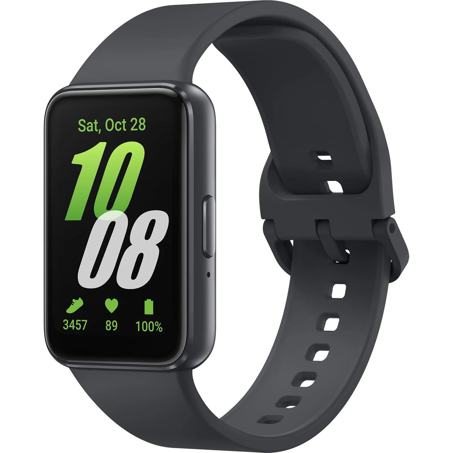 Samsung Galaxy Fit3 (Gray), 40mm AMOLED Display Upto 13-Day Battery with Fast Charging, 5ATM & IP68 Rating