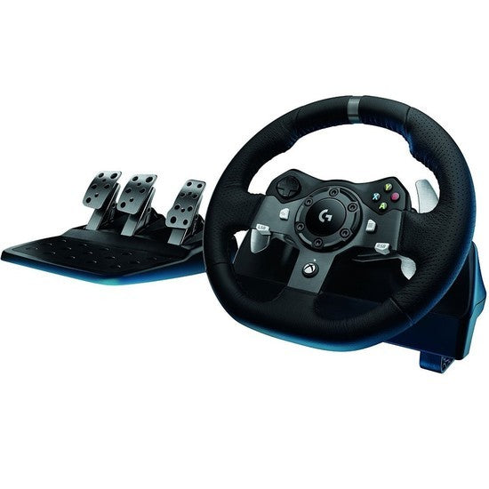 Logitech G920 Driving Force Racing Wheel for Xbox / PC + Logitech Driving Force Shifter