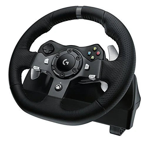 Logitech G920 Driving Force Racing Wheel for Xbox / PC + Logitech Driving Force Shifter